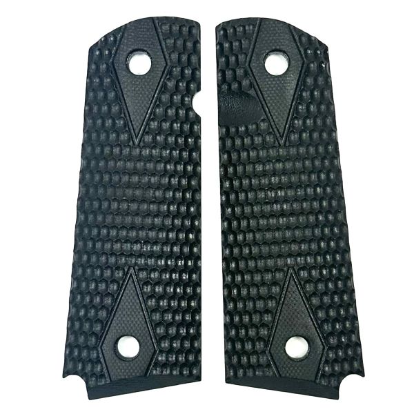 1911-G10-Honeycomb-Black-Hogue