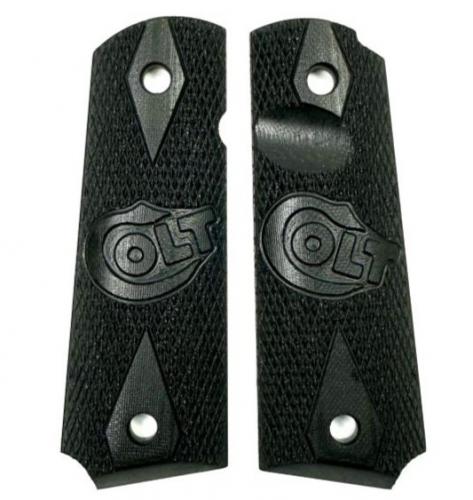 1911 Colt Grip Double Diamond Black G10