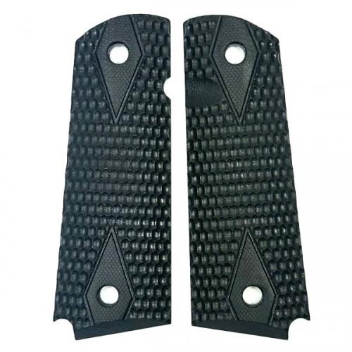 1911 G10 Grip Honeycomb Black Hogue