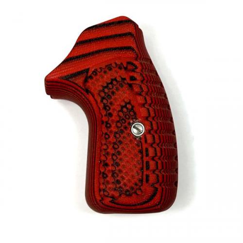 Charter Arms G10 Grip Red Black