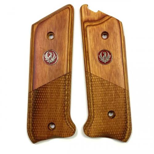 Ruger-MKIV-Cocobolo-Grip-Medallion--Light